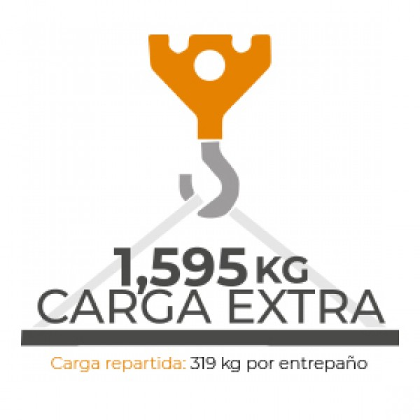 ESTANTE CARGA PESADA 1595K - Image 2