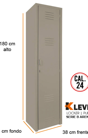 LOCKER 1 PUERTA SERIE B ARENA
