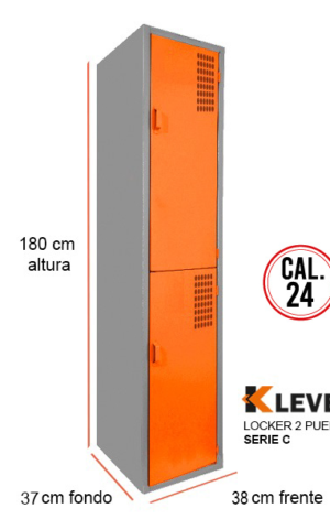LOCKER 2 PUERTAS SERIE C