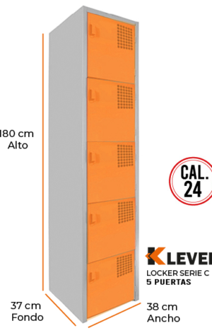 LOCKER 5 PUERTAS SERIE C