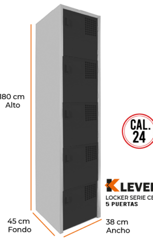 LOCKER 5 PUERTAS SERIE CB