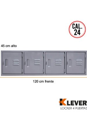 LOCKER HORIZONTAL 4 PUERTAS